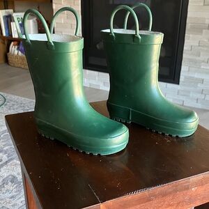 Kids' Classic Green Rain Boots